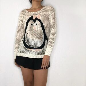 Penguin Knit Sweater